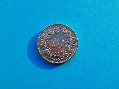 10 Rappen 1947-Elvetia-XF+++++A foto