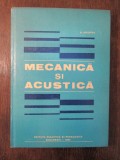 MECANICA SI ACUSTICA - A. HRISTEV , 1982