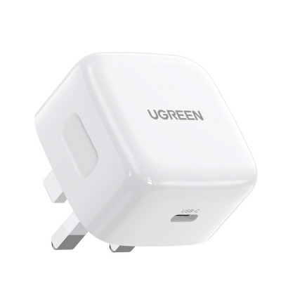 &amp;Icirc;ncărcător rapid USB-C UK PD 30W alb Ugreen foto