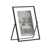 Rama foto 10x15 cm, Negru, Metal, ATU-089700, Oem