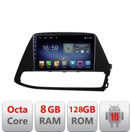 Navigatie Hyundai I30 2018-2021 Octa Core cu Android Radio Bluetooth Internet GPS WIFI DSP 8+128GB 4G CarStore Technology