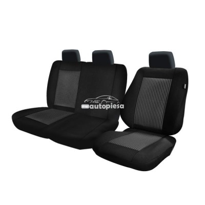 Set huse scaune universale model CARGO LUX NEGRU UMBRELLA 45727 foto