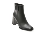 Botine ALDO negre, A1753B, din piele naturala