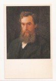 FA96 -Carte Postala- RUSIA - Tretyakov gallery - Ivan Kramskoi, Portrait of Pavel Tretyakov, necirculata 1981