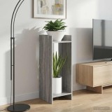 vidaXL Suport pentru plante Sonoma gri 30 x 30 x 80 cm Lemn prelucrat 899588