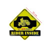 Sticker Rider Inside ATV