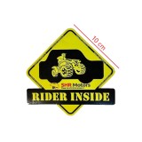 Sticker &amp;quot;Rider Inside&amp;quot; ATV