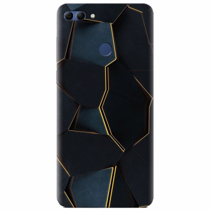 Husa silicon pentru Huawei Y9 2018, Abstract Draw