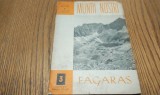 FAGARAS - Muntii Nostri nr. 3, 24 p. + harta, Alta editura