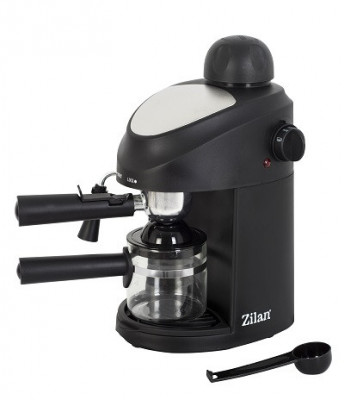 Espressor manual ZILAN ZLN-3154, Negru Dispozitiv spumare, Sistem cappuccino, Putere 800W, foto