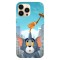 Husa compatibila cu Apple iPhone 12 Pro Max, Viceversa, model Boink Tom and Jerry, Silicon, TPU