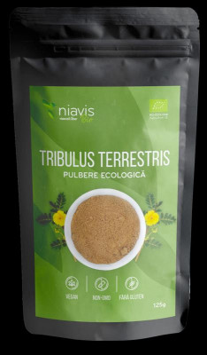 Tribulus Terrestris Pulbere Bio Niavis 125gr foto