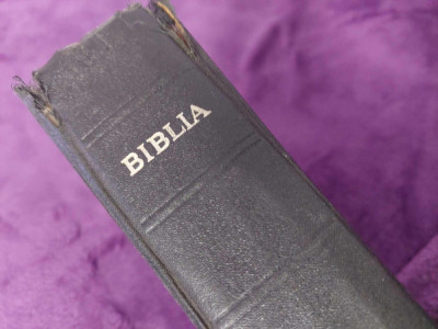 Biblie veche 1967,Biblia sau Sfanta scriptura,Vechiul si noul testameNT-cu trimi foto