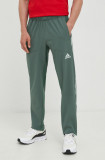 Cumpara ieftin Adidas Performance pantaloni de antrenament barbati, culoarea verde, cu imprimeu