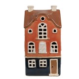Cumpara ieftin Candela Casuta ceramica multicolora 12x9x22 cm