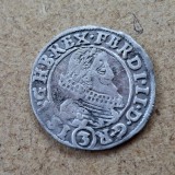 Austria 3 kreuzer 1635 Praga argint Ferdinand ll