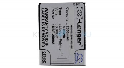 Senior Baterie de telefon mobil VHBW Doro DBT-2500A - 2350mAh, 3.8V, Li-polymer foto