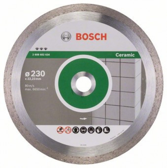 Disc diamantat Best for Ceramic 230x22,23x2,4x10mm - 3165140581400 foto