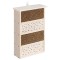Hotel pentru albine Navaris, cu 4 camere de reproducere 40x26x10.5 cm, lemn, 56086.01