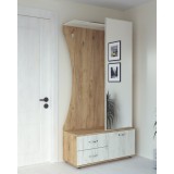 Cumpara ieftin Cuier Tony, 100x40x203 cm, Stejar k003 k001