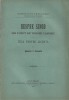 1501SPN Despre Sinod din punct de vedere canonic, teză pentru licență de Bobulescu Constantin, 1908