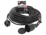Prelungitor Alimentare Negru 25m 10A
