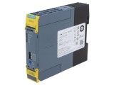 Modul releu de siguranță SIEMENS 24V DC pentru șină DIN 3SK1 SIRIUS