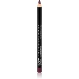 NYX Professional Makeup Slim Lip Pencil creion de buze cu trasare precisă culoare Prune 1 g