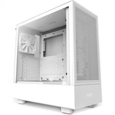 Carcasa NZXT H5 Flow, MiddleTower (Alb)