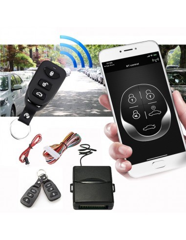 Modul inchidere centralizata cu Bluetooth cu 2 telecomenzi cu control din telefon KD-530BL