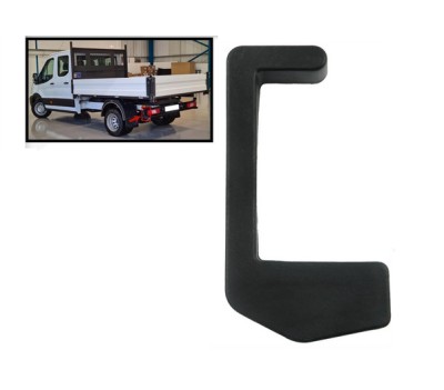 Parte laterala bara, colt lateral flaps Ford Transit (V184/5), 05.2000-04.2006, model: caroserie, montare spate, stanga, plastic, RapidAuto foto