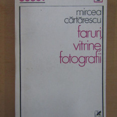 Mircea Cartarescu - Faruri, vitrine, fotografii (poeme) volum de debut 1980 RARA