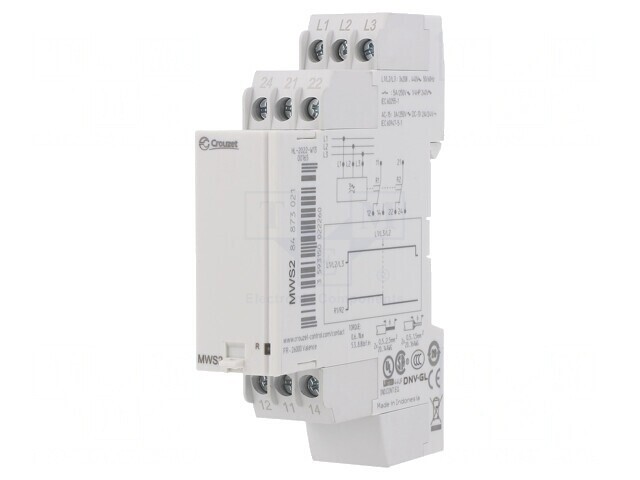 Releu de Monitorizare Tensiune DIN IP20