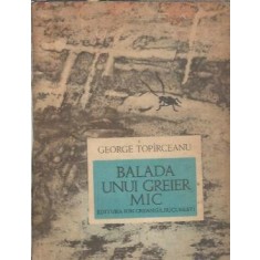 Balada unui greier mic - George Topirceanu