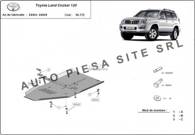 Scut metalic cutie viteze Toyota Land Cruiser fabricata in perioada 2002 - 2009 APS-00,172 foto