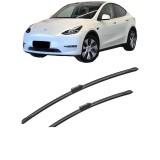Cumpara ieftin Set stergatoare auto TESLA MODEL Y (5YJY) din 2019-2024, pentru parbriz auto, 2 bucati, Bosch Aerotwin, din cauciuc siliconat rezistent, TESLA
