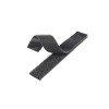 Banda Velcro Arici Crisalida 20mm x 20cm, Puf si Scai, Autoadeziva, Negru