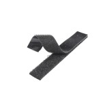 Banda Velcro Arici Crisalida 20mm x 20cm, Puf si Scai, Autoadeziva, Negru