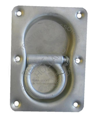 Ochet de ancorare incastrat Realparts pentru remorci auto, inel metalic cu pliere in ambele parti ,145 x 105 mm 1 buc. foto