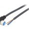 Cablu de conectare M8 PIN 3 unghi 5m IP67