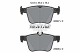 TEXTAR 2628701 Q+ set placute frana,frana disc