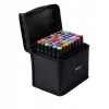Set 48 Markere Alcool iLogic Multicolor, Varf Ascutit, Non-Permanent, Recomandat Prescolari, Scolari, Liceeni, Studenti