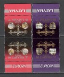 Letonia.1994 EUROPA:Descopeiri si inventii-tete beche SL.321, Nestampilat