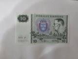 Suedia 10 Kronor 1972 Noua