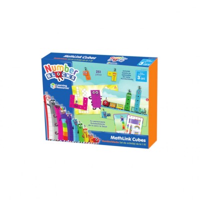 MathLink&amp;reg;Cubes Numberblocks in romana - Set de activitati de la 1 - 10 foto