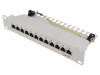 Patch Panel RJ45 Cat6 Rack Gri 12 Porturi, Logilink