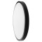 Plafoniera led 24w ip44 6500k alb rece - negru