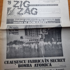 Ziarul Zig-Zag 17-23 iulie 1990-interviu nicu ceausescu