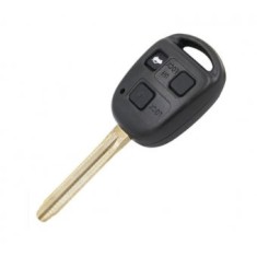 Carcasa cheie Topautochei&reg; pentru Toyota Avensis Corolla Yaris Rav4 Camry,3 butoane, lamela TOY43