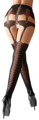 Tights with Suspender Straps Orion - 2 foto